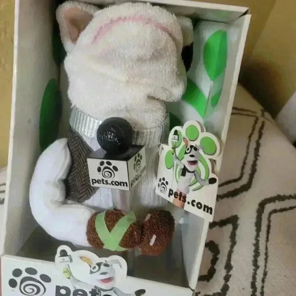 Pets.com sock puppet vintage new in package style# 09375 - Picture 6 of 7